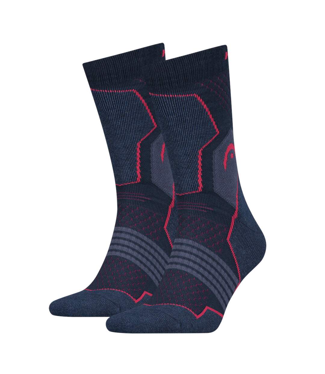 Chaussettes SPORT HEAD PERFORMANCE -Assortiment modèles photos selon arrivages- Pack de 2 Paires HIKING RANDO 303