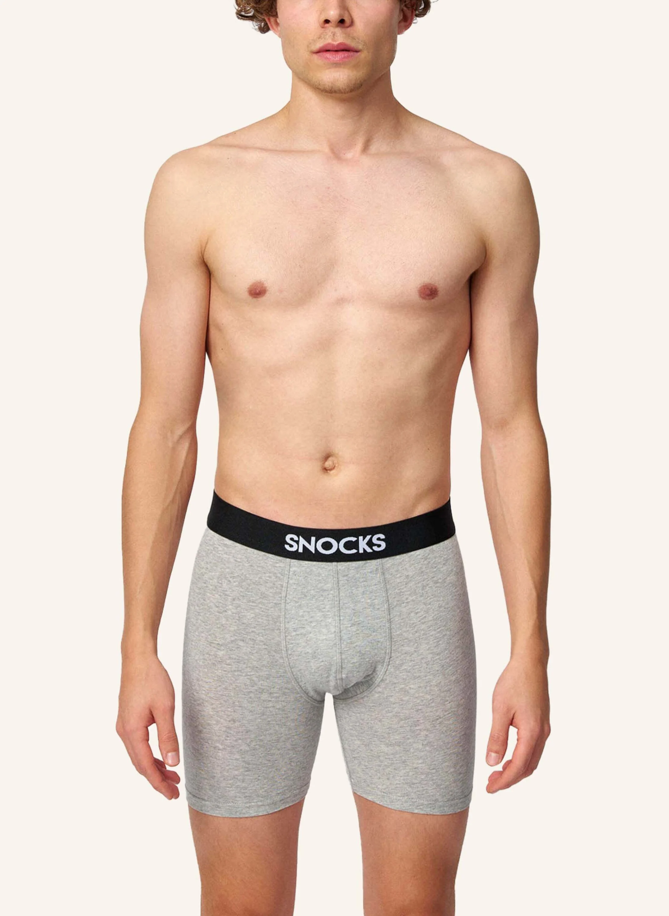 SNOCKS 6er-Pack Boxershorts mit längerem Bein