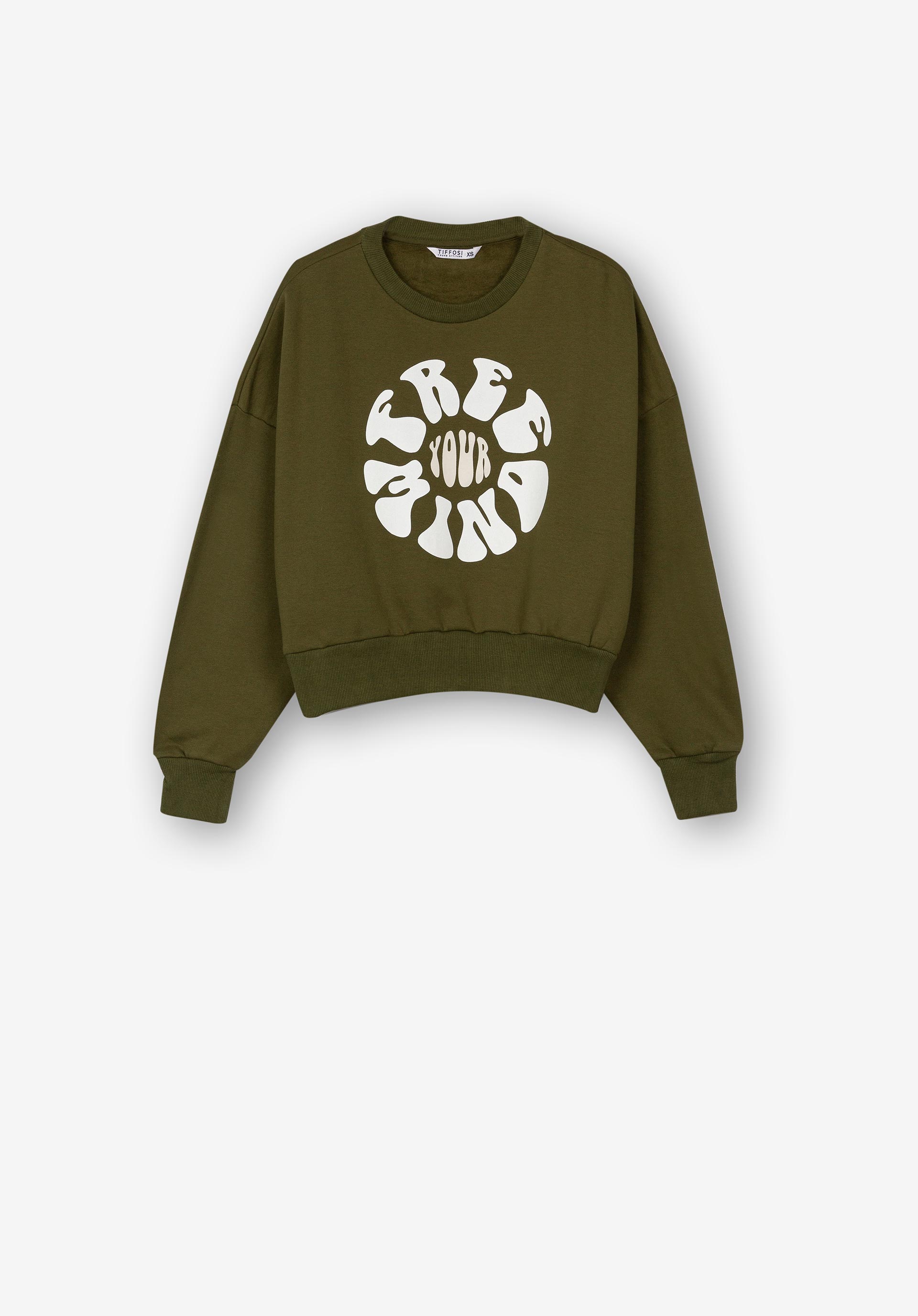Sweatshirt com Mensagem