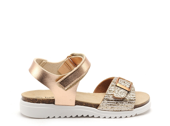 Bellamy nu pieds enfant fillette grece or