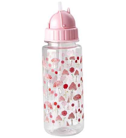 Rice Trinkflasche - 500 ml - Pink/Happy Forest