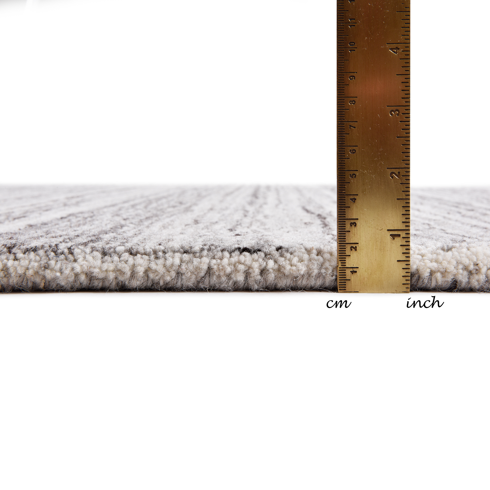 Teppich ROYAL BERBER - grau - handgetuftet - 60x90 cm