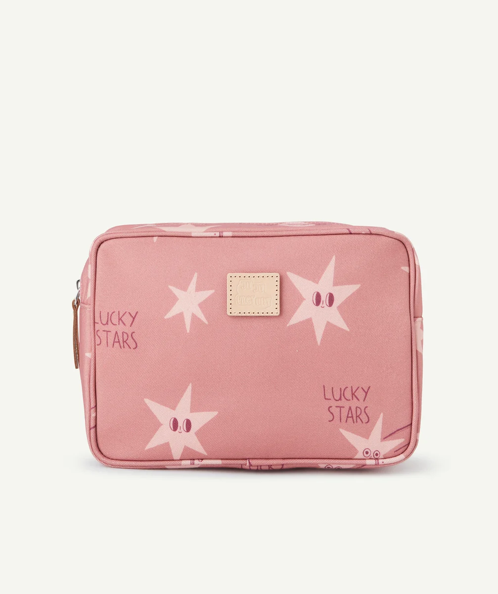 JOJO FACTORYTROUSSE DE TOILETTE FILLE ROSE IMPRIMÉ ÉTOILÉ