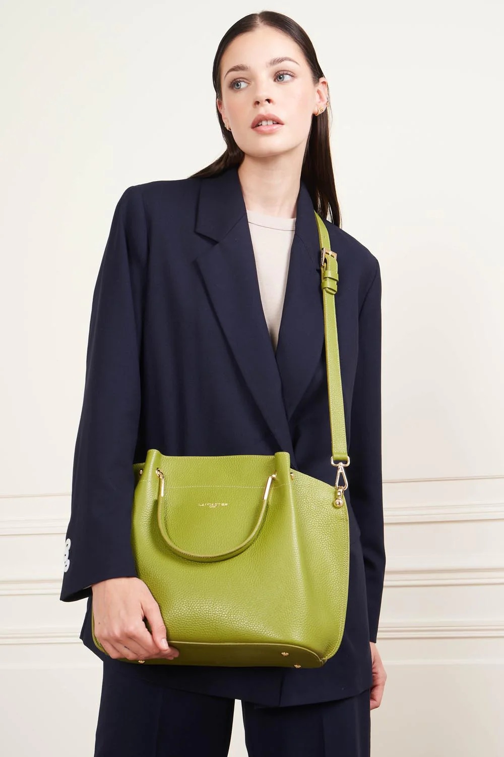 Foulonné Double-Grand sac à main