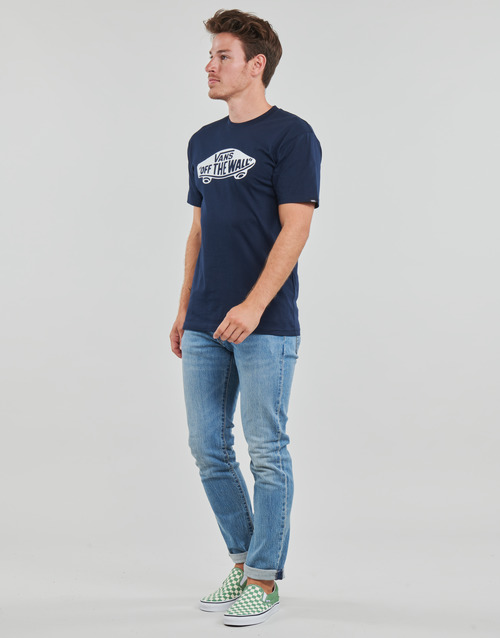 Vans - OTW CLASSIC FRONT SS TEE - NAVY-WHITE