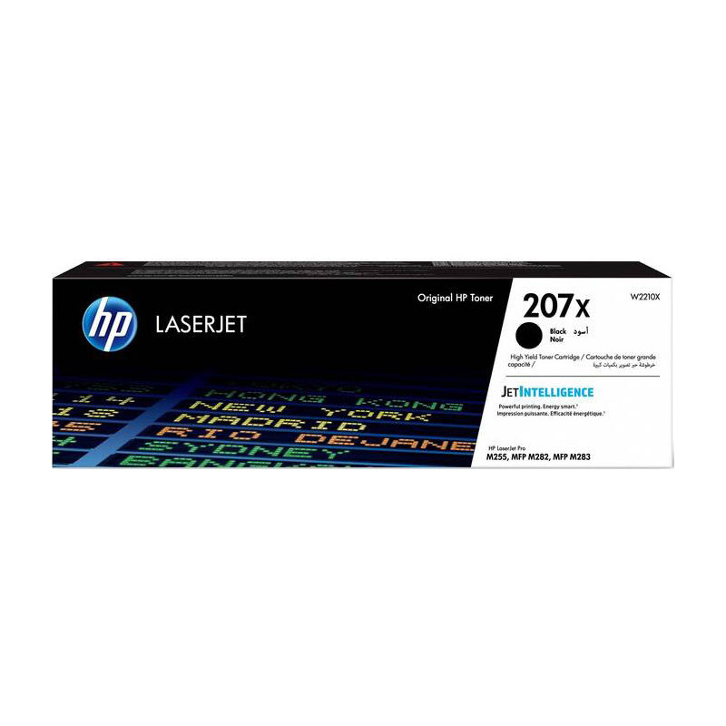 HP 207X (W2210X) Toner, schwarz
