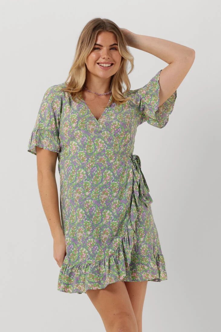 FABIENNE CHAPOT groene fabienne chapot mini jurk savina dress 132
