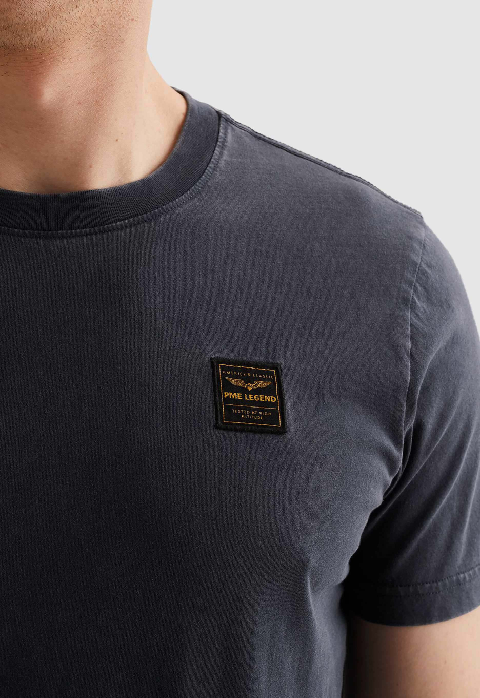 PME Legend Garment-Dye Badge T-shirt
