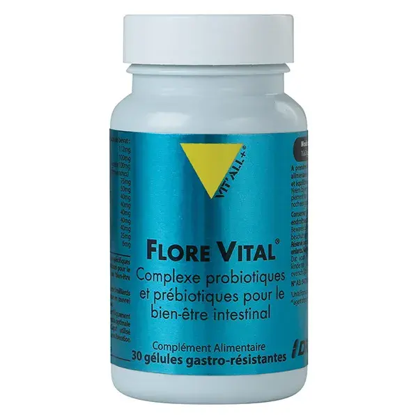 Vit'all+ Vital Flora 30 cápsulas gastrorresistentes