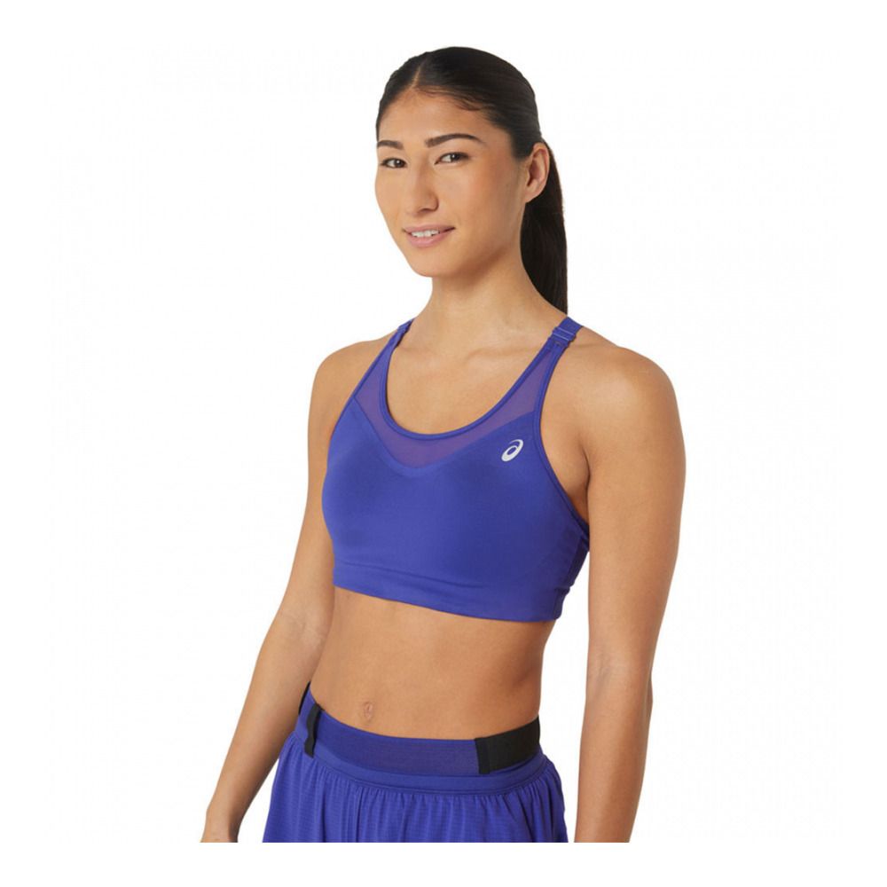 Asics ACCELERATE - Brassière Femme eggplant