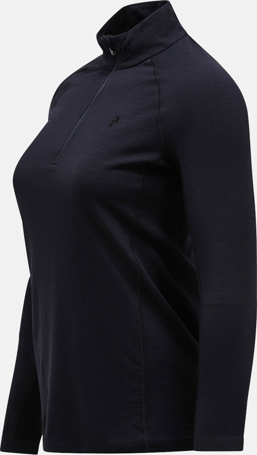 Magic Half Zip Dame Black/Black