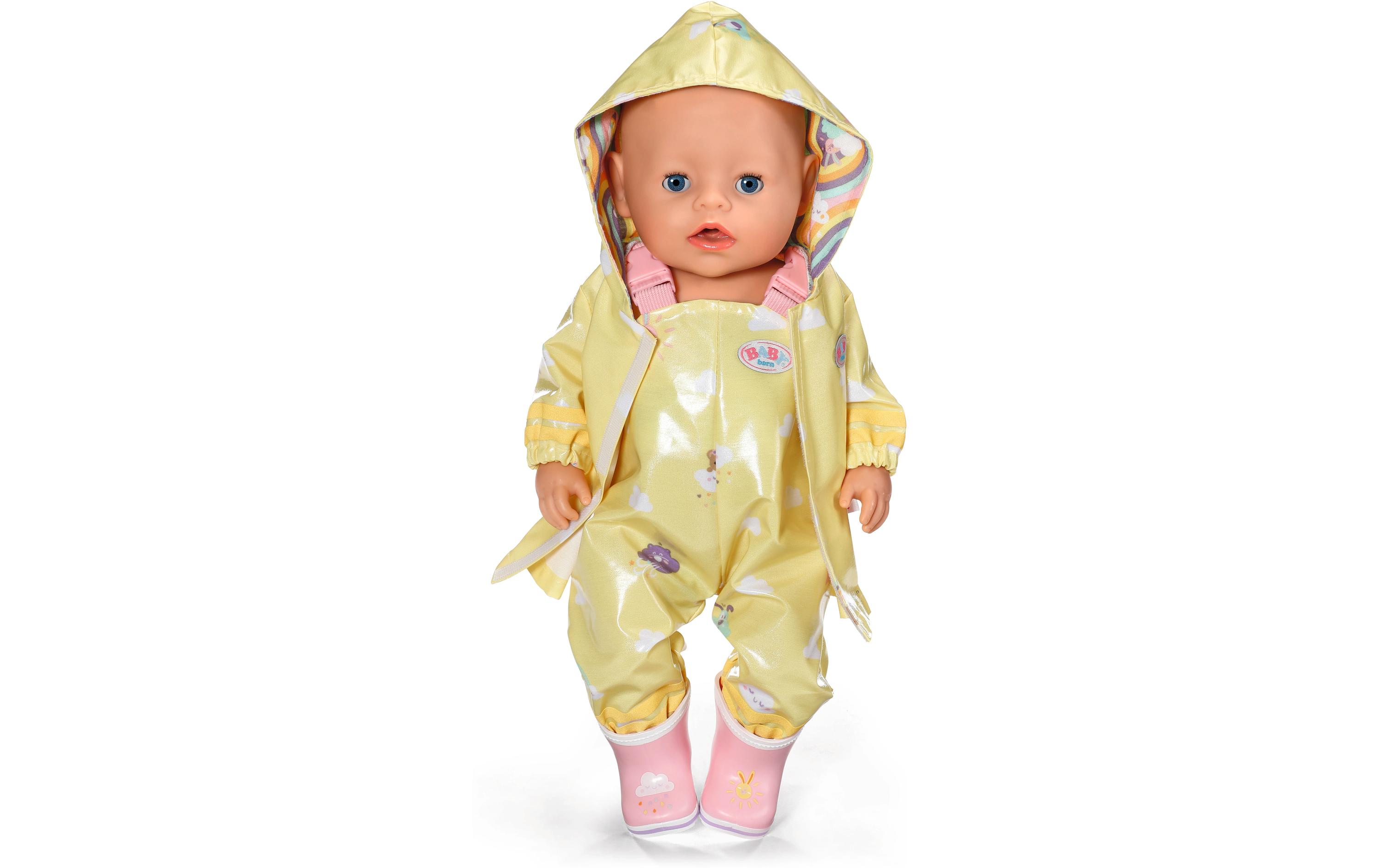 Puppenkleidung Deluxe Regen Set 43 cmPuppen-Regenkleidung mit liebevollen Details