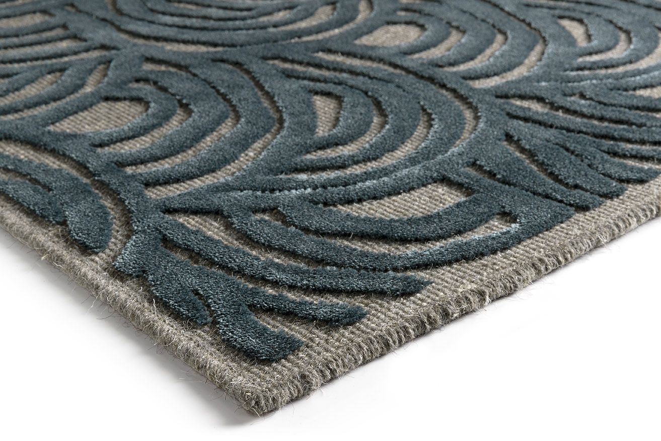 Vloerkleed 1016 Grey Navy Graphix  | Brinker
