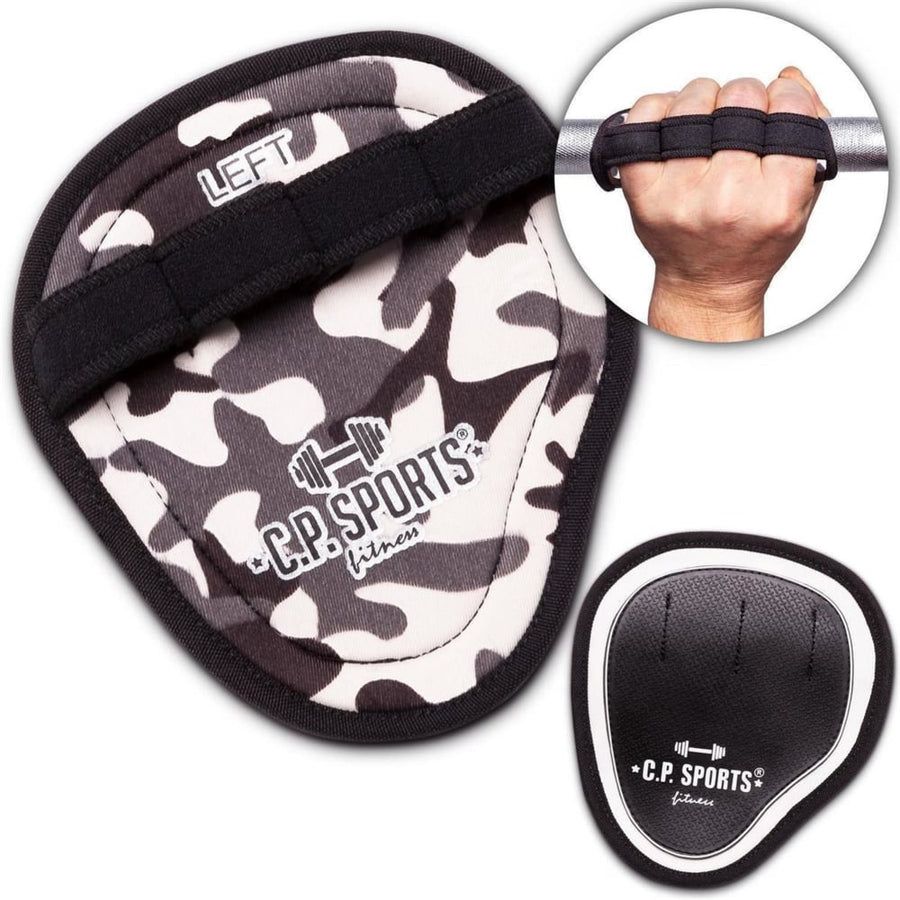 Sport-Knight® Power Grips Pro, Handgriffe, Camouflage Weiß