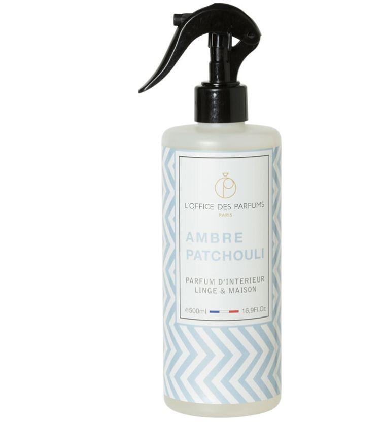 PARFUM INTERIEUR LINGE ET MAISON AMBRE PATCHOULI 500ML