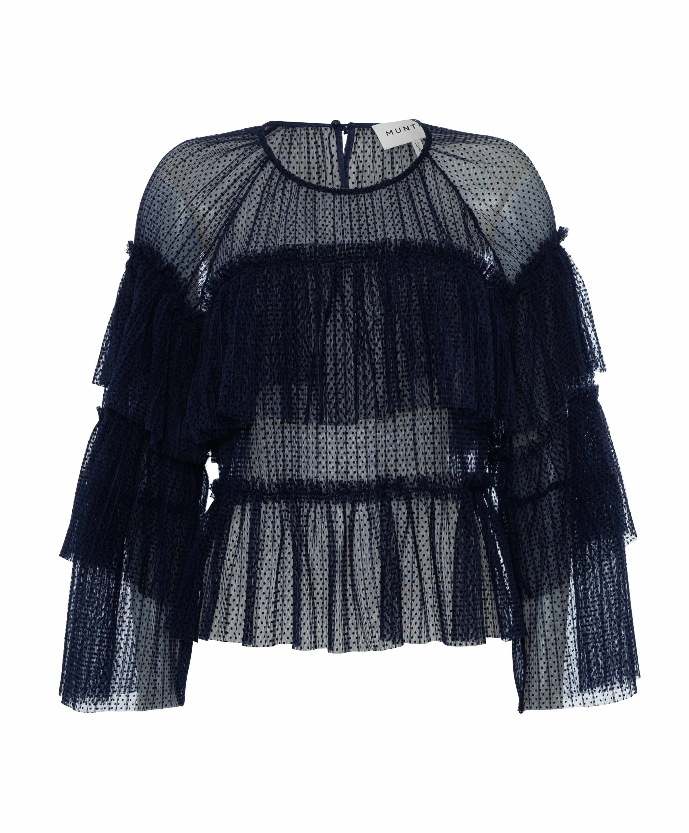 Munthe Dames blouse blauw