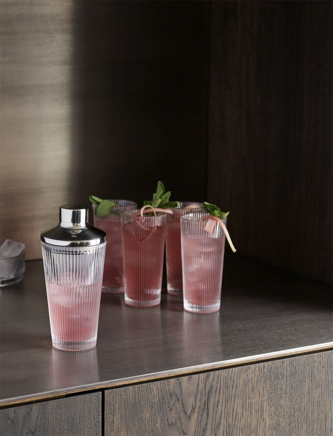 Stelton Pilastro cocktail shaker clear Clear