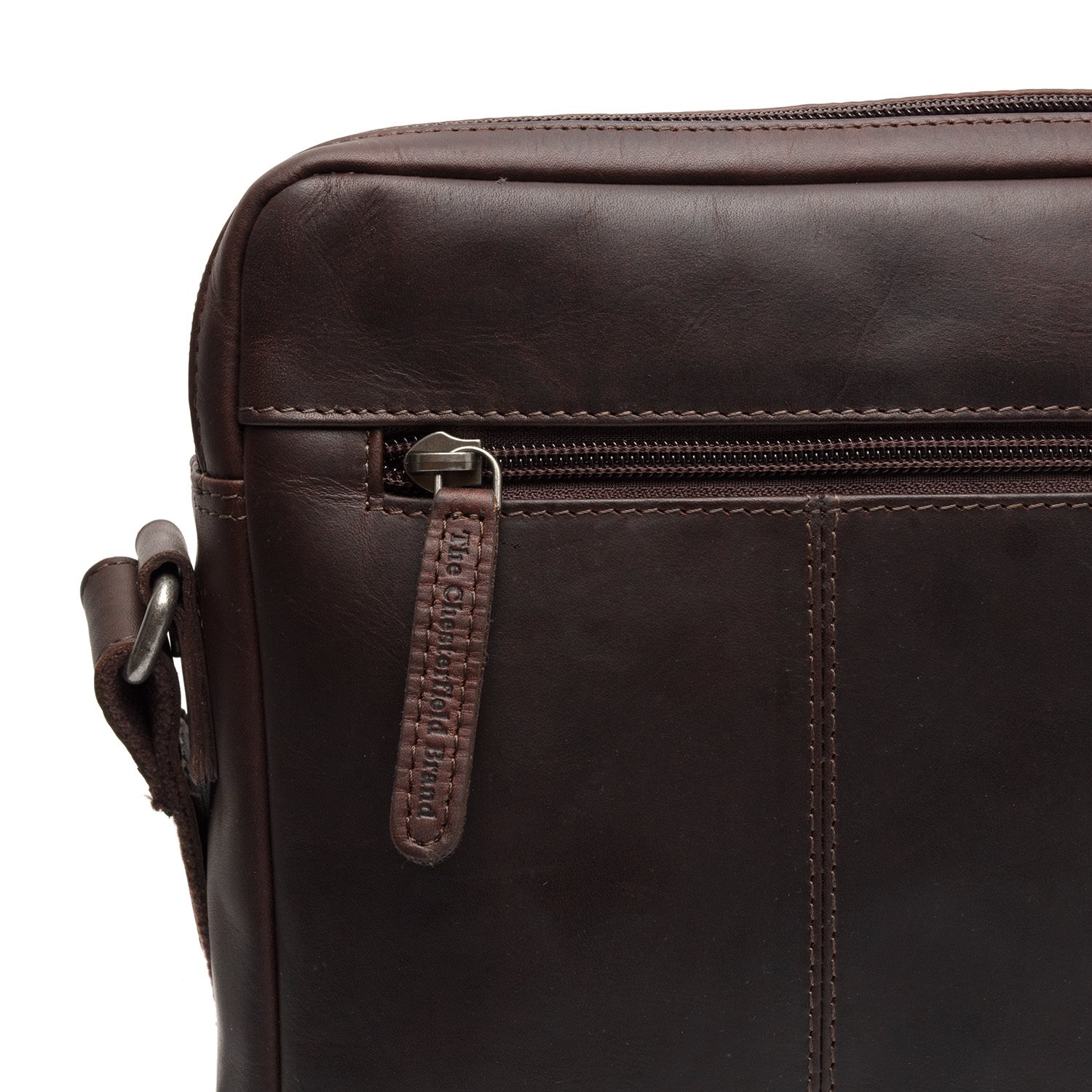 The Chesterfield Brand Arnhem Schoudertas bruin