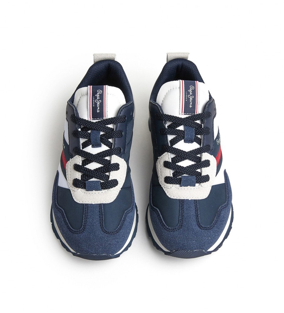 Tênis Pepe Jeans Foster Print B Azul Marinho