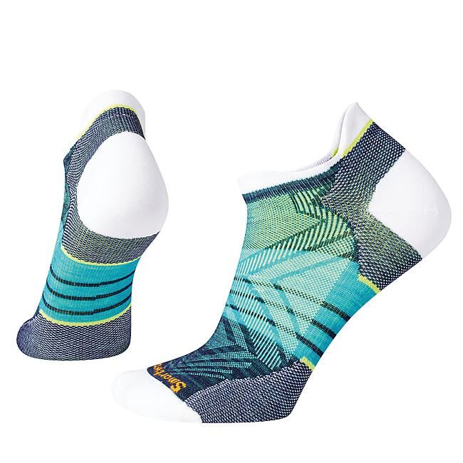 SMARTWOOL - CHAUSSETTE RUNNING WM'S RUN ZERO CUSHION STRIPE LO