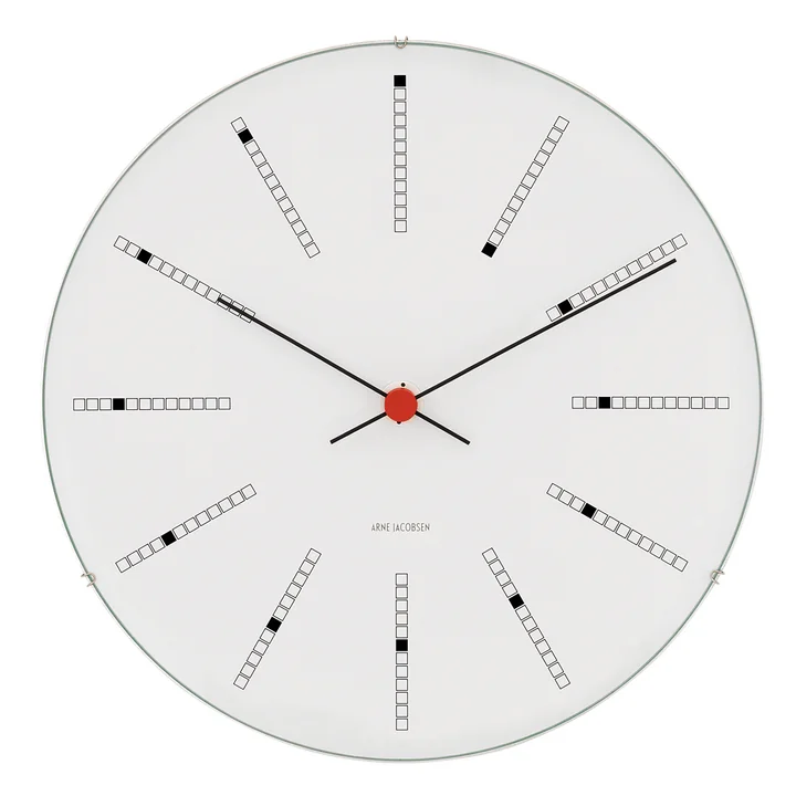 Rosendahl - AJ Bankers Wanduhr Ø 48 cm, weiss
