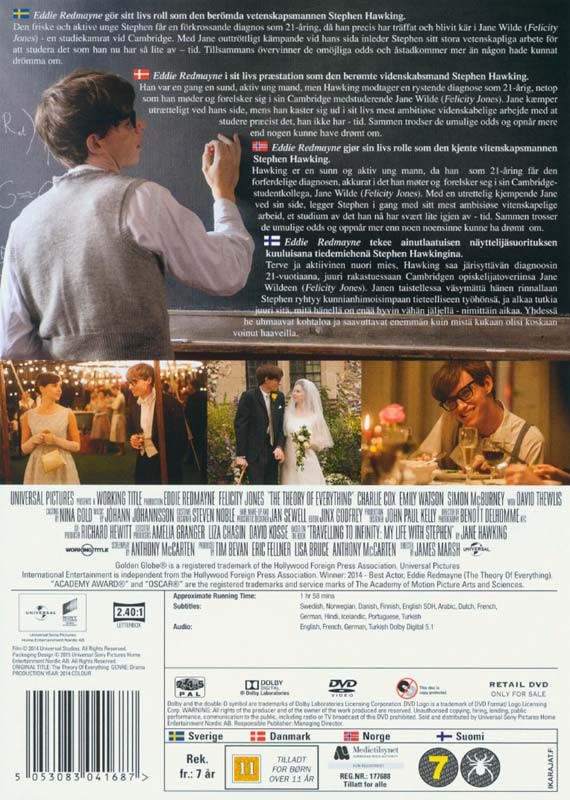 Theory of Everything, The - DVD