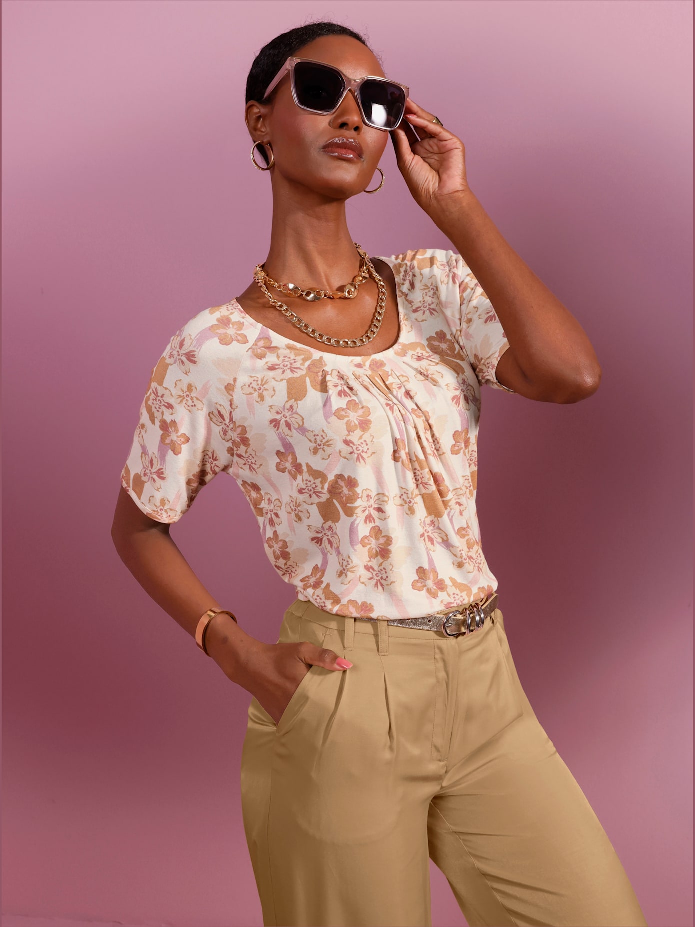 T-shirt viscose