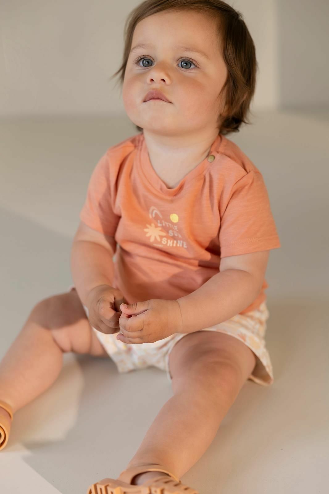 Noppies Baby T-shirt - Muted Clay