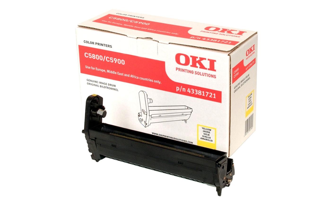 Trommel 43381721 YellowToner, Yellow