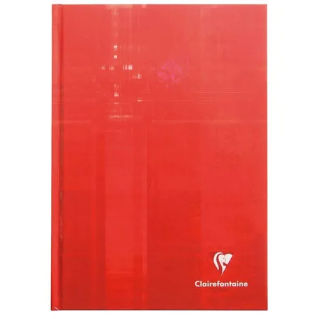 Clairefontaine Kladde mit festem Deckel kariert, A5, 96 Blatt, sortiert