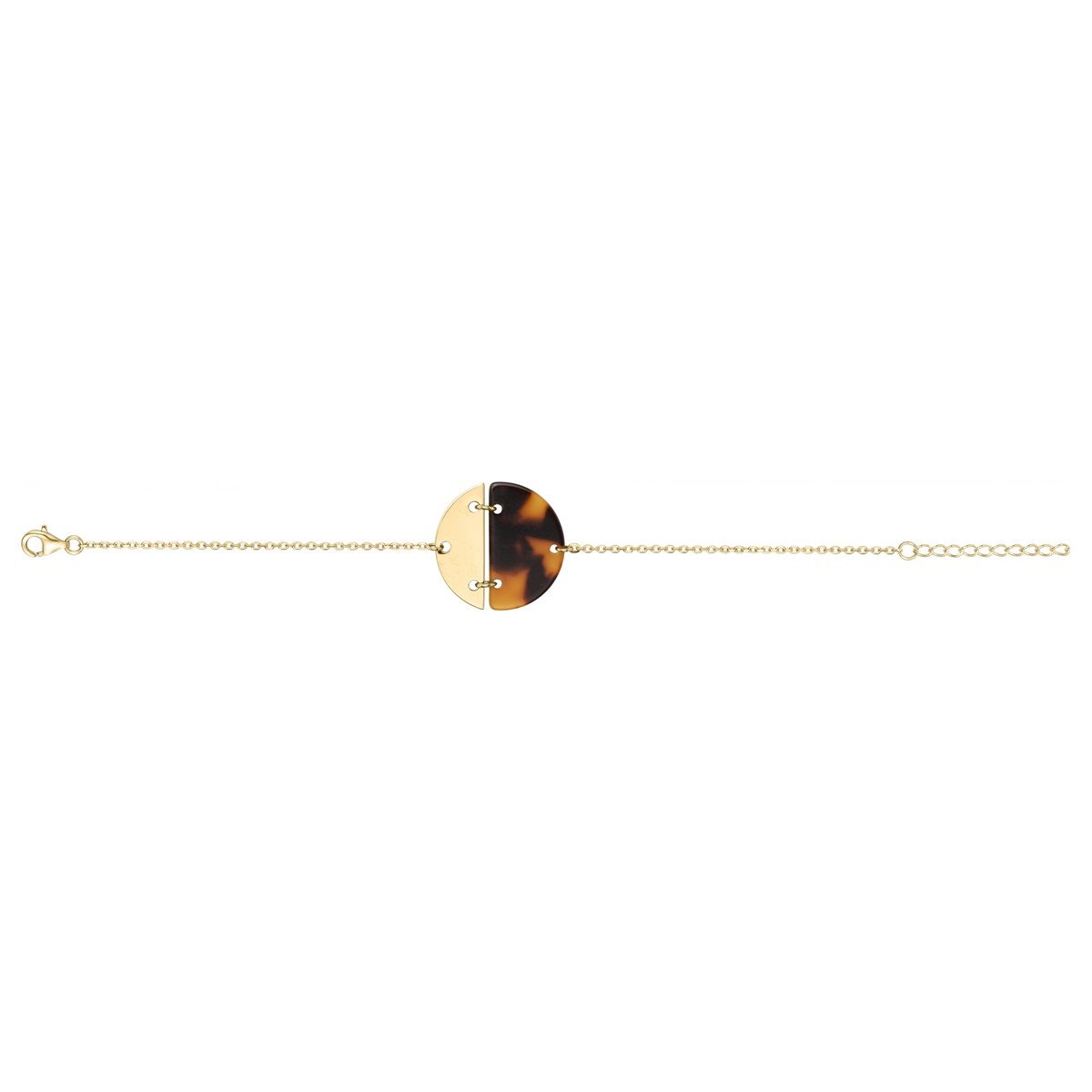 Bracelet souple mono-motif en Acier