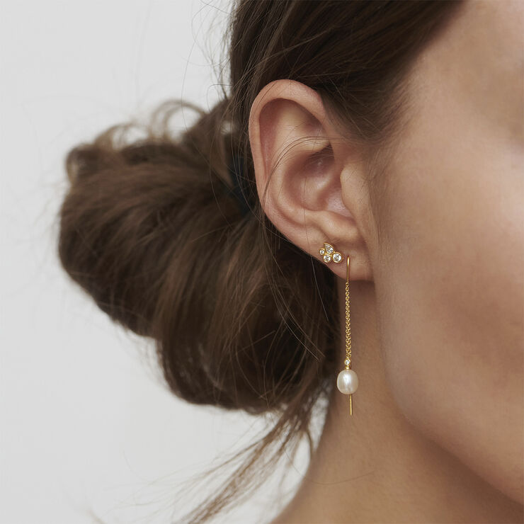 Julie Sandlau Tasha Chain Earrings Guld