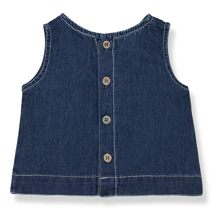 1+ in the family Blouse sans Manches Denim Hannah | Bleu