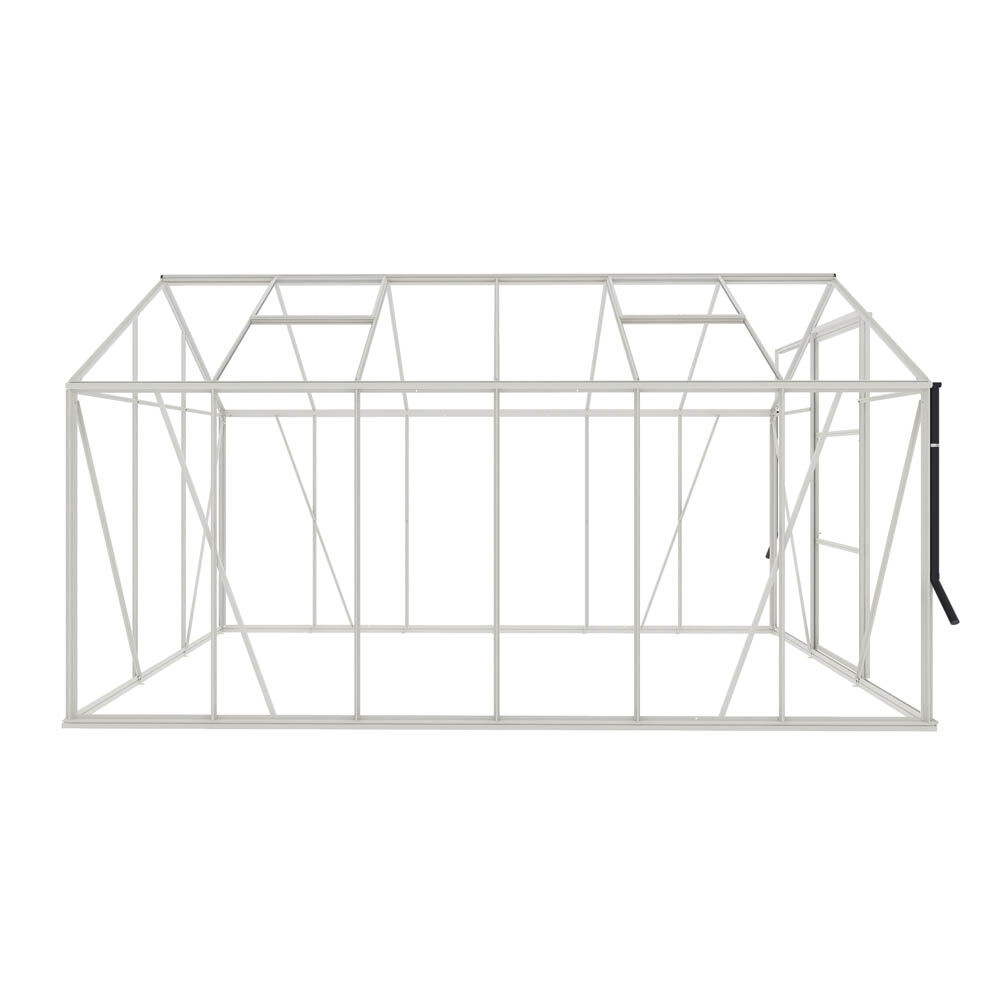 Royal Well Kate IV - Tuinkas - Wit - 217x192x375 cm - Veiligheidsglas
