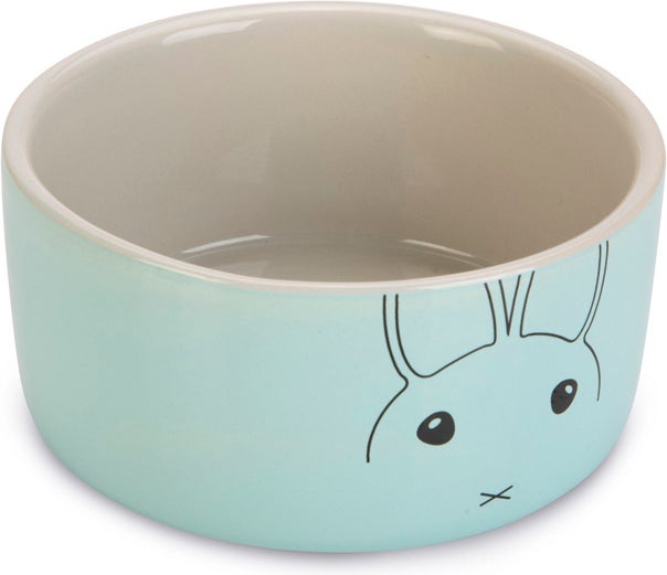 Beeztees konijnenvoerbak Joela groen D 12 H 5,5 cm