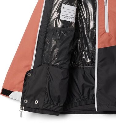 Columbia Rosie Run Skijakke, Dark Coral