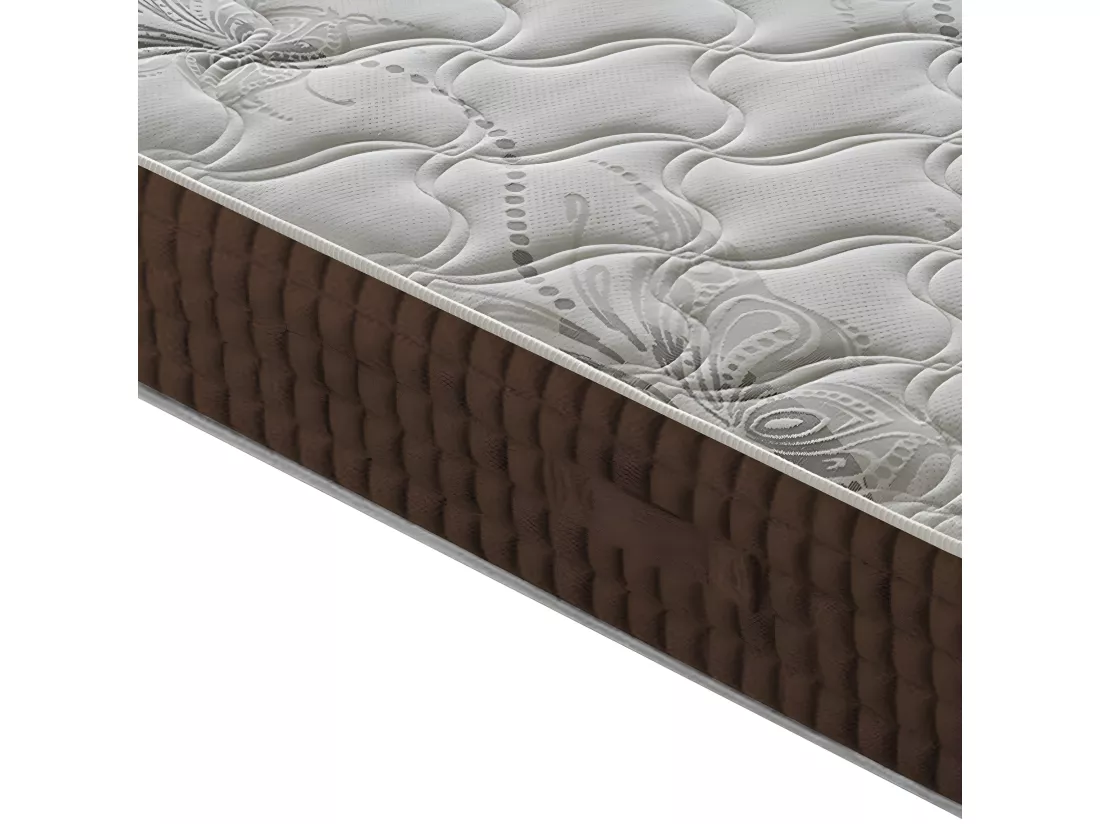 Matelas à ressorts ensachés et mousse à mémoire - hauteur 23 cm 70x190 cm