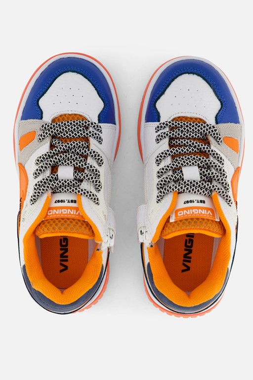 Vingino Joshua Basketbal Lifestyle Sneakers blauw