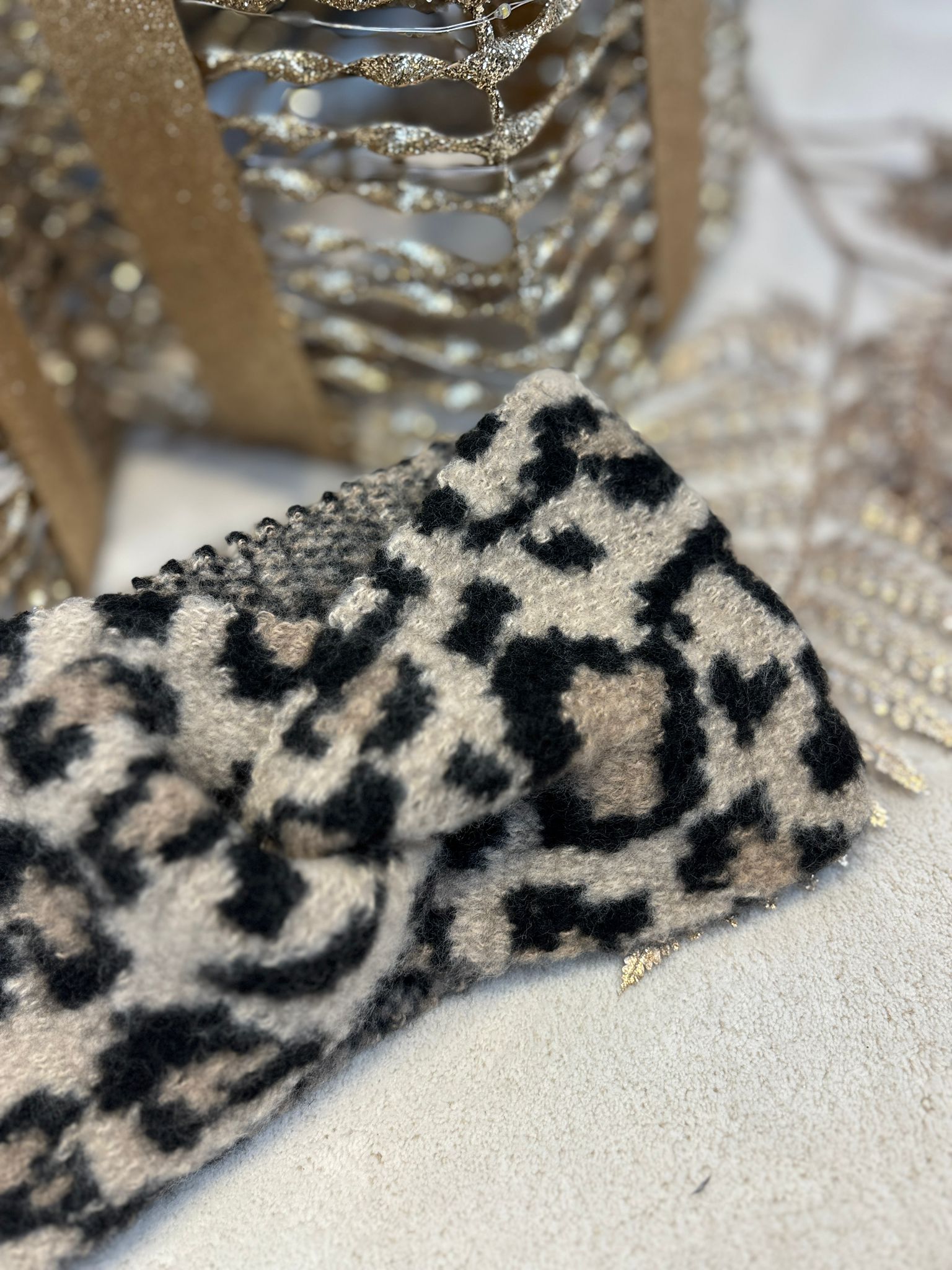 Panter Hoofdband - Beige