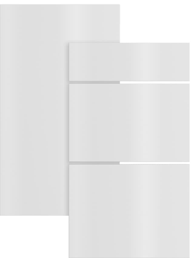 Epoq Gloss skuffefront 100x31 til køkken (hvid)