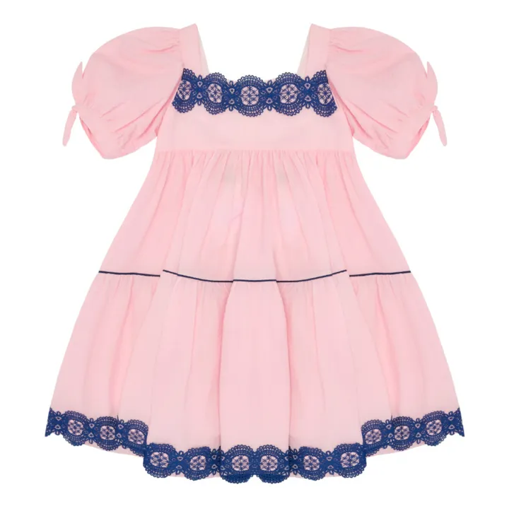 The Middle Daughter Robe Popeline de Coton | Rose poudré