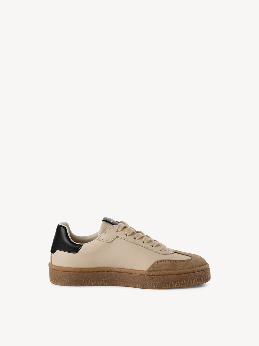 Leren Sneaker - beige