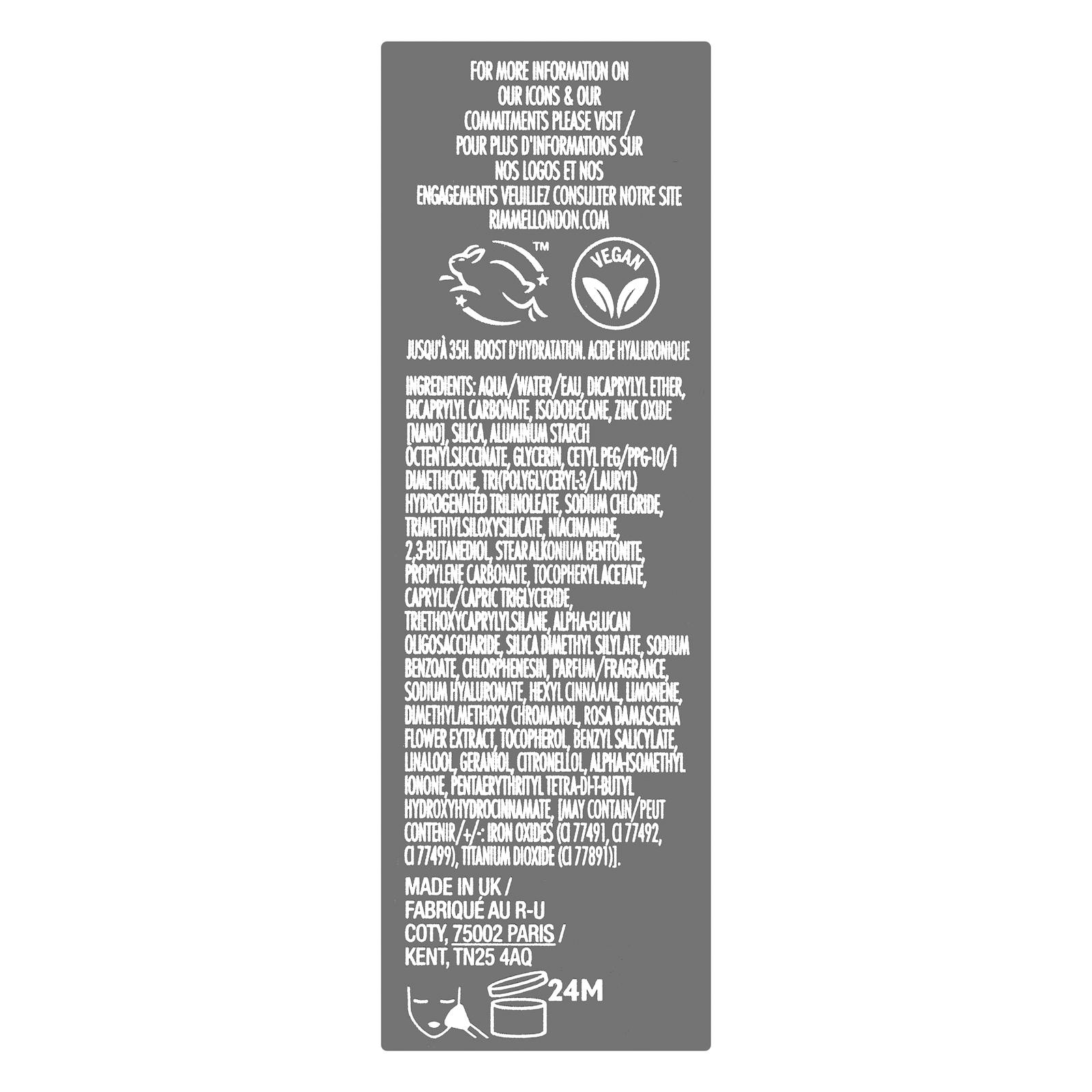 Fond de teint fluide Lasting Finish Rimmel London 210 Beige doré