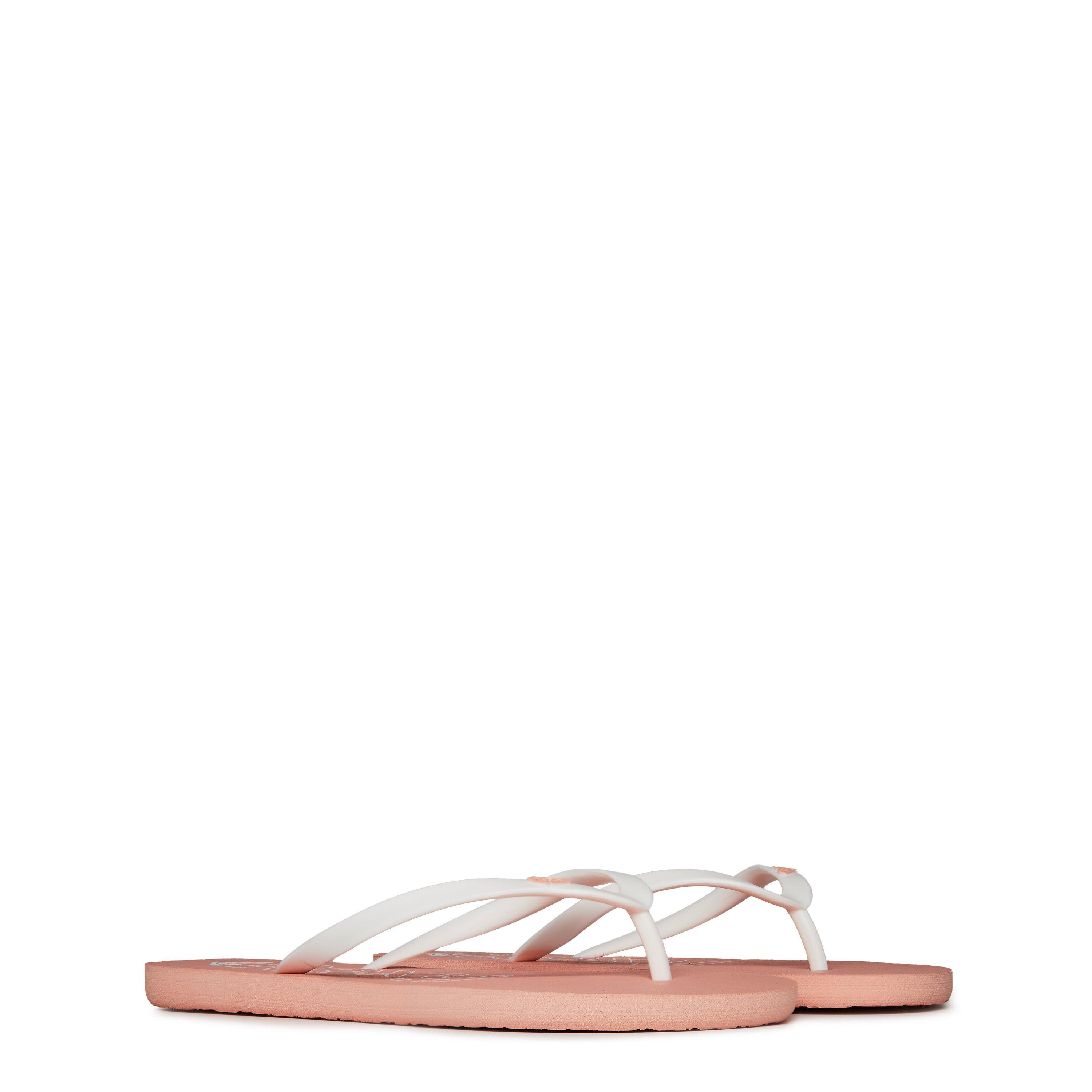 Roxy Tahiti Floral Flip Flops Womens