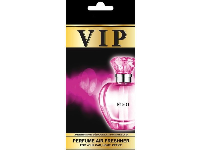 CARIBI VIP-Class Perfume Nr. 501 Echtes Parfum für Auto, Büro, Wohnen