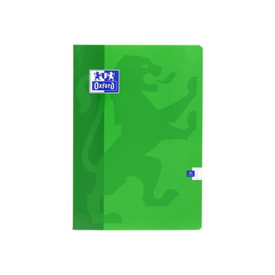Oxford - Cahier A4 (21x29,7 cm) - 96 pages - grands carreaux (Seyes) - disponible dans différentes couleurs