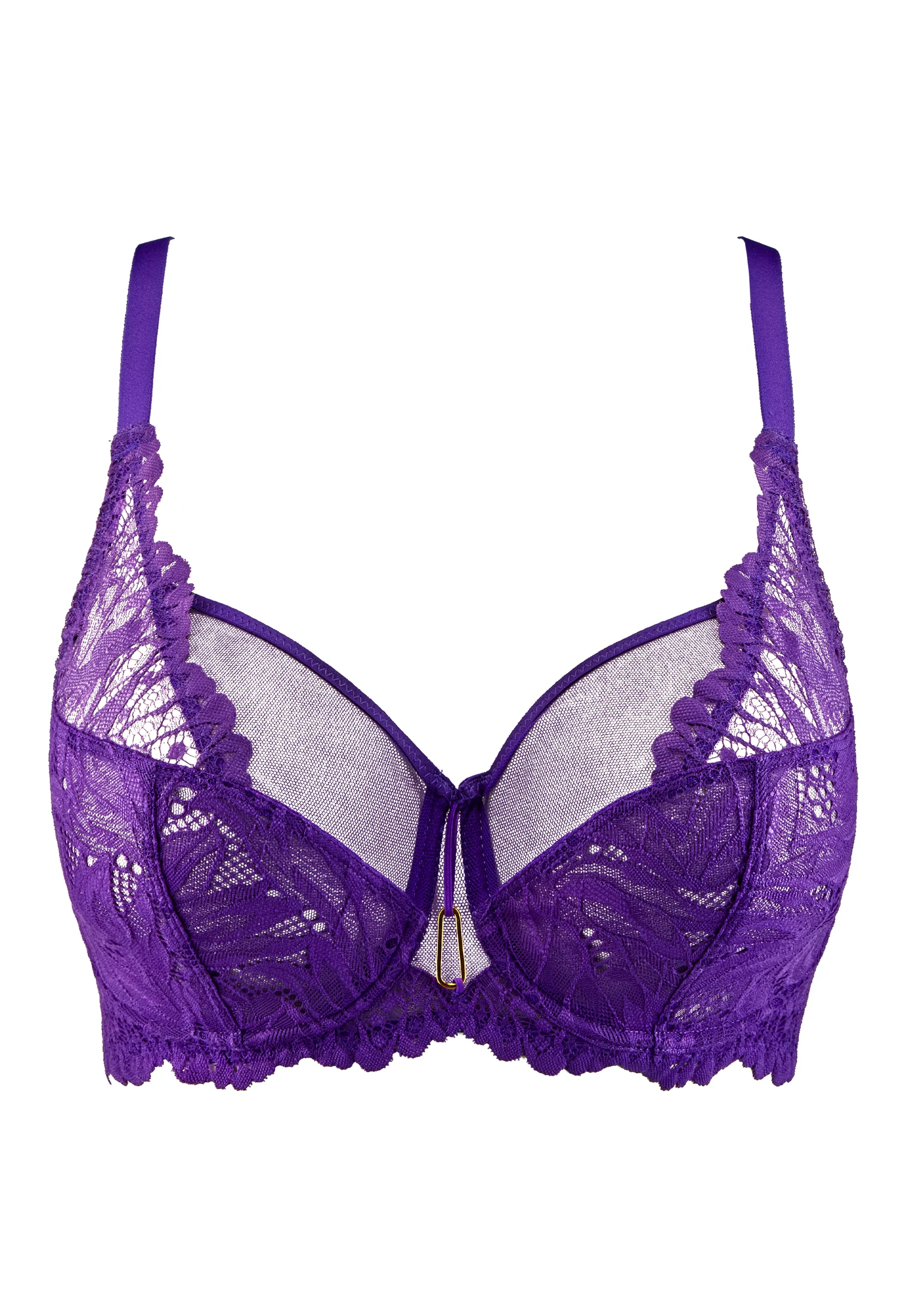 FLOWERMANIA - Soutien-gorge emboîtant foulard | Violet