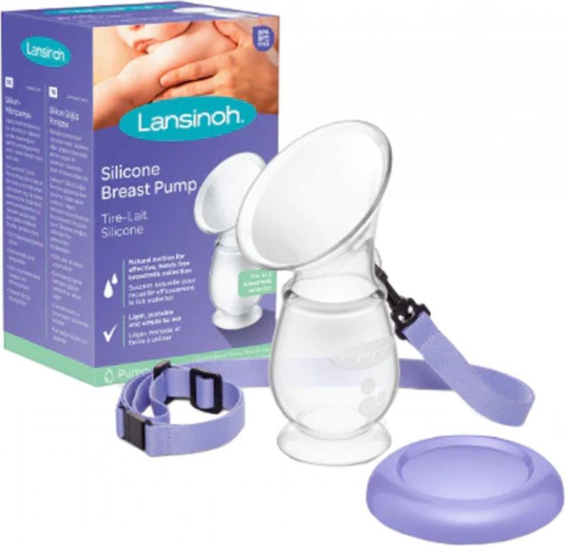 Lansinoh - Moedermelk Collector - Silicone - Handzaam - Draagbaar