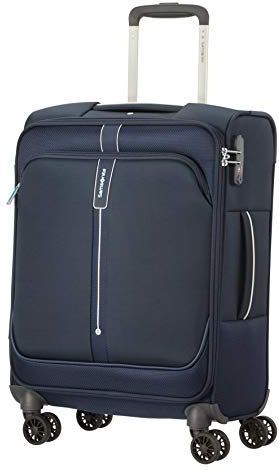 Samsonite Popsoda 4-wielige Cabinewagen 55 cm Dark Blue