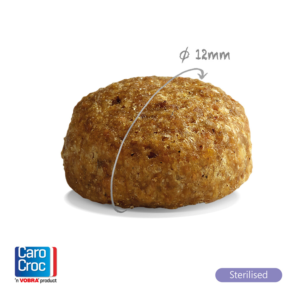 CaroCroc Kattenvoer Sterilised Verse Kip2 kg